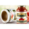 Waterproof adhesive food label stickers for glass jars