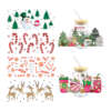 Custom Christmas cup sticker with waterproof UV DTF print