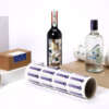 Food jar tamper seal labels with waterproof finish