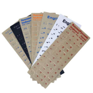 Persian Korean Japanese keyboard sticker labels