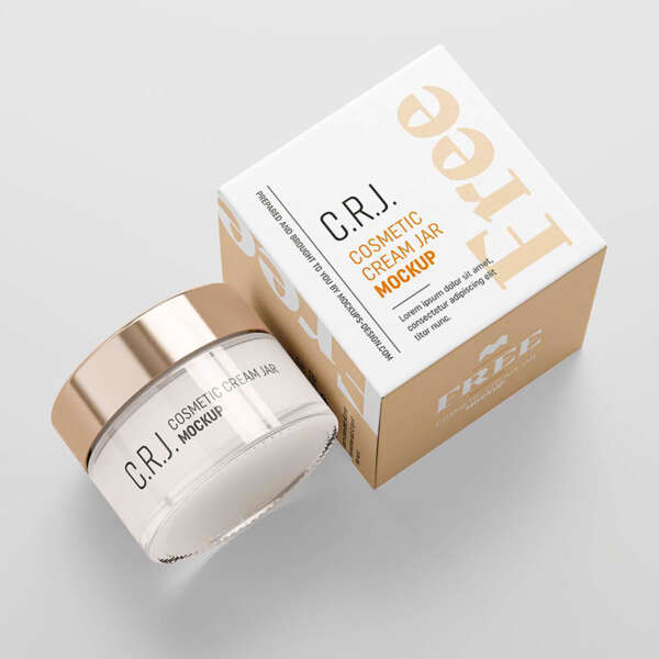 Cosmetic bottle paper boxes