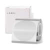 Transparent round thermal label roll for printer
