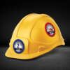 Personalized PVC vinyl helmet decals