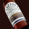 Luxury vintage wine brand sticker roll with textured paper
