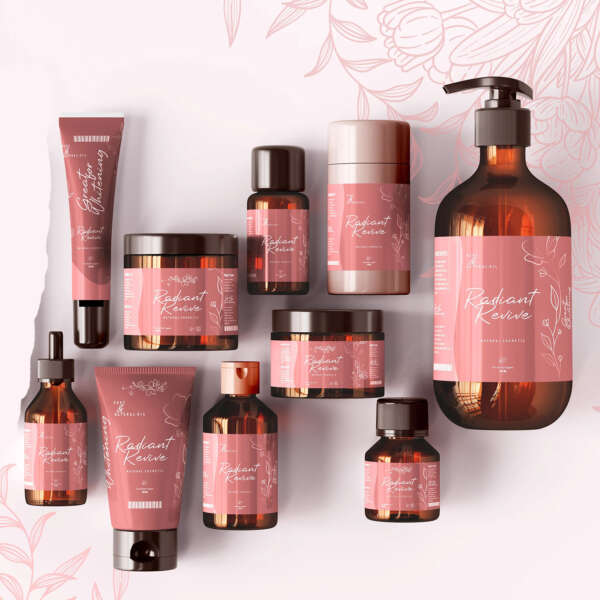 Private logo skincare labels