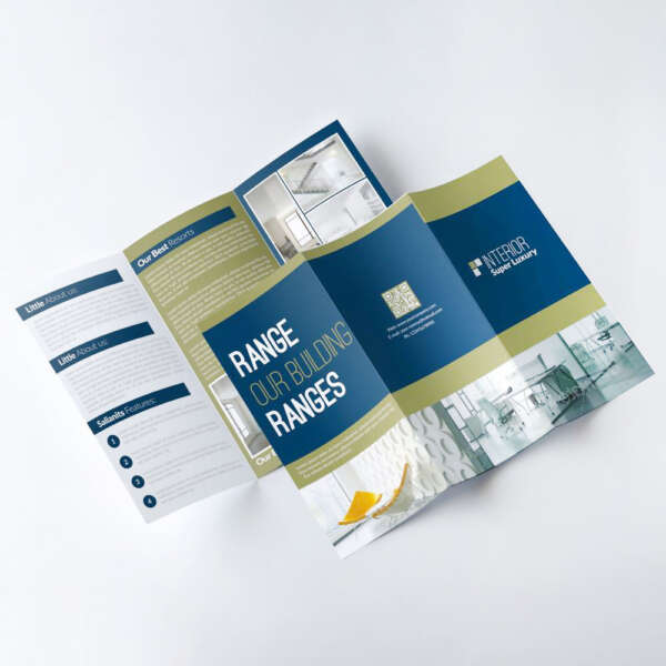 custom A3 A4 A5 A6 poster catalogue brochure flyer printing bulk order use
