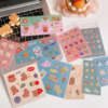 Waterproof vinyl sticker sheet with custom cut lines