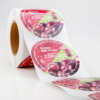 Full color brand sticker rolls