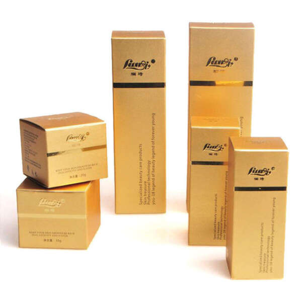 Logo printed black boxes