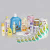 BOPP sticker labels for laundry detergent and household care bottles