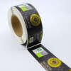Custom self adhesive reflective product label