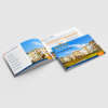 Mini product booklet for packaging insert use