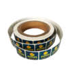 Removable fruit sticker labels