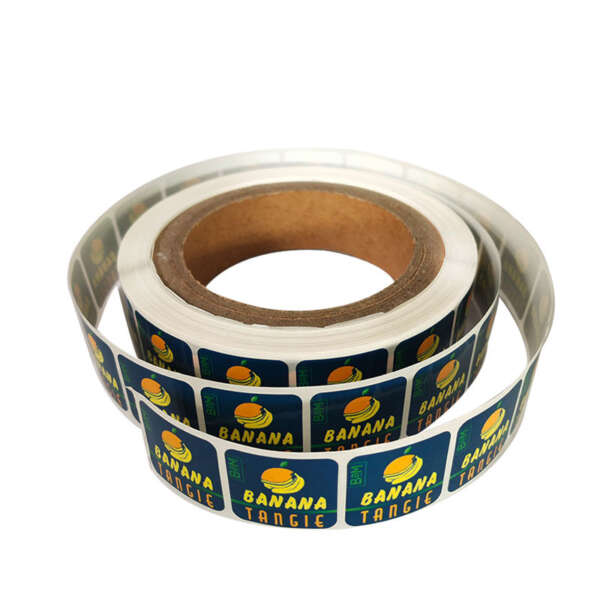 Removable fruit sticker labels