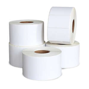 Waterproof PP barcode label with strong adhesive