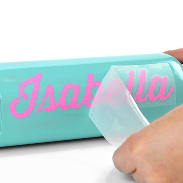 Thin electroform logo decal for product packaging