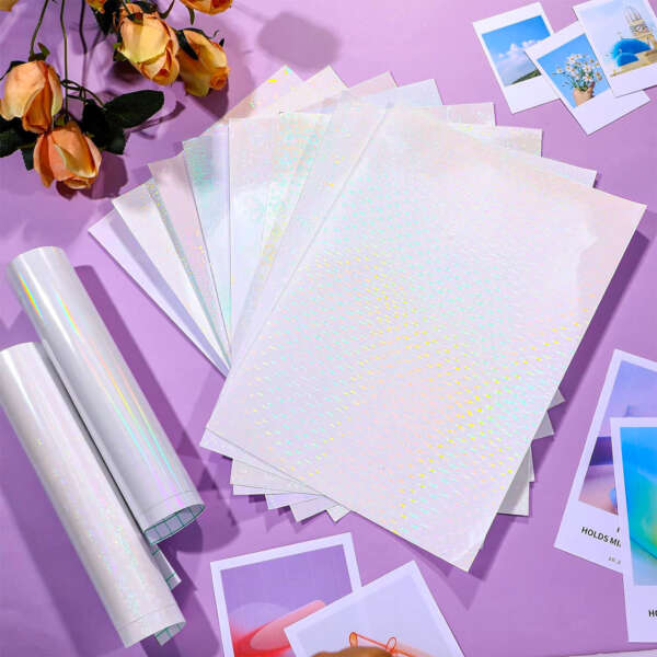 Waterproof transparent laminating film for photo paper