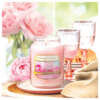 Custom candle jar clear labels