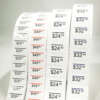 Clothing accessories price labels