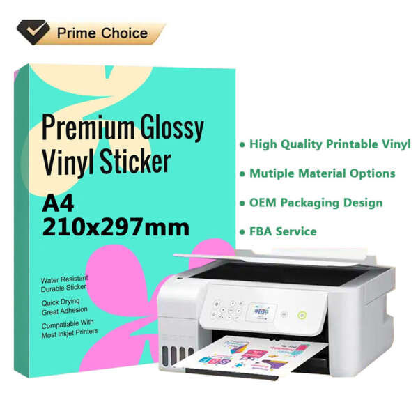 Weatherproof PP inkjet sticker paper