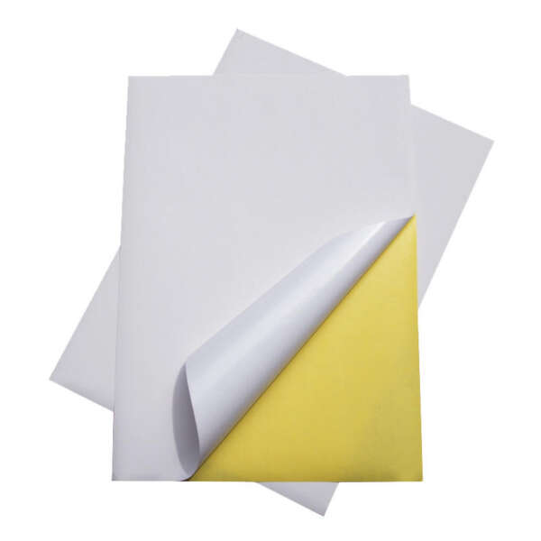 Printable matte vinyl sticker paper