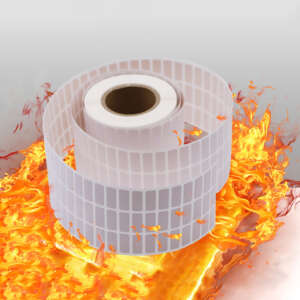 Heat resistant polyimide PCB labels