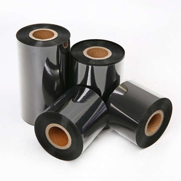 60mm 300m wax resin thermal transfer ribbon for label printing material detail view