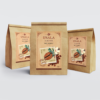 Custom printed coffee bag logo sticker