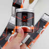 Custom waterproof labels for condiment packaging