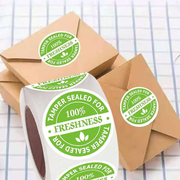 Transparent logo sticker for beverage plastic cup
