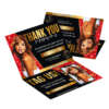 A4 A5 A6 folded leaflet brochure booklet catalogue manual printing custom logo option