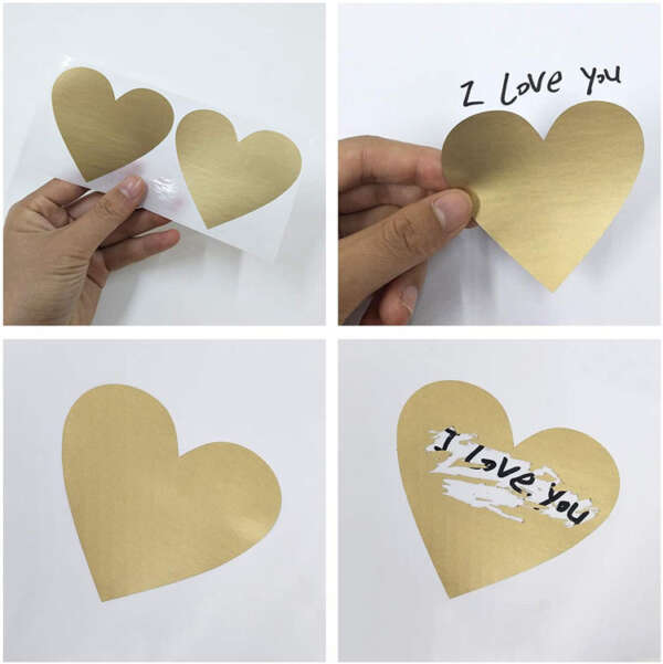 Wholesale scratch off stickers for gift cards