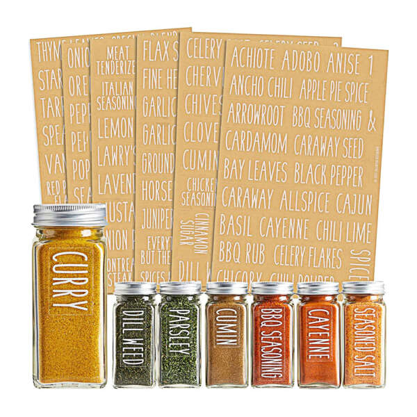 OEM ODM kitchen pantry label stickers