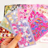 Transparent sticker sheet printing