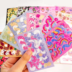 Transparent sticker sheet printing