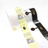Custom safety label stickers for food plastic packaging
