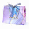 eco reusable boutique gift paper bag with embossed logo view 3