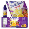 BOPP roll sticker for juice bottle packaging