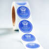 Digital printed holographic packaging stickers