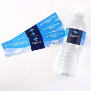 Beverage product sticker labels