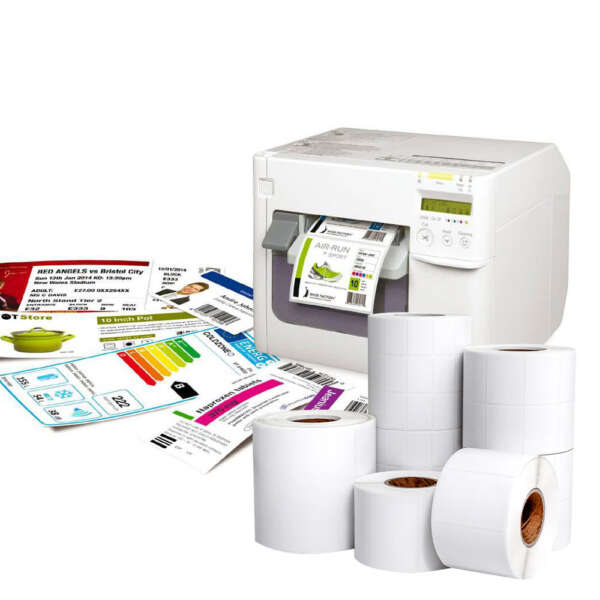 Glossy matte PP inkjet label roll for TM-C3500
