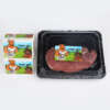 Waterproof synthetic food grade frozen stickers for meat packaging