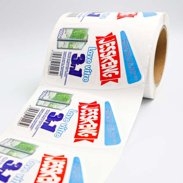 Custom double-sided label printing for products