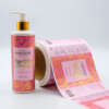 Adhesive vinyl skincare stickers