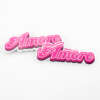 Custom adhesive logo labels
