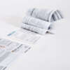 Custom double layer sticker with multi page booklet label design