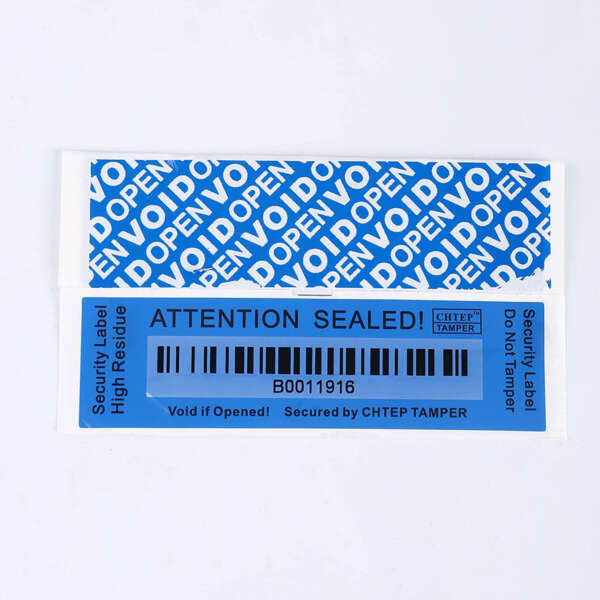 Clear warranty void sticker seals