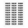 Self adhesive shipping label stickers