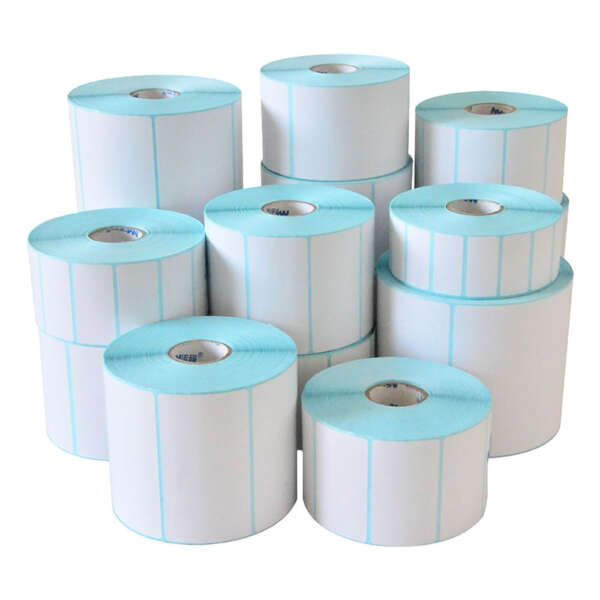 Custom thermal sticker rolls