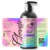 Clear film cosmetic packaging labels